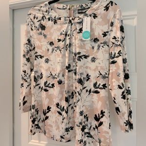 NEW Karl Lagerfeld Pleated Bow Knit Top from Stitch Fix